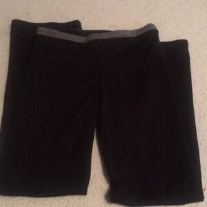 Everlasting sport black leggings w gray waste M7/8